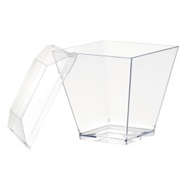 Verrine jetable Pyramide par 50