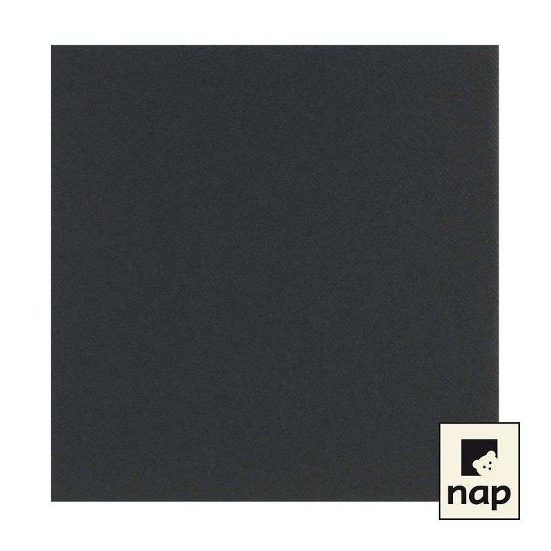 Serviette jetable celisoft 40x40cm ebene Serviette jetable celisoft 40x40cm ebene