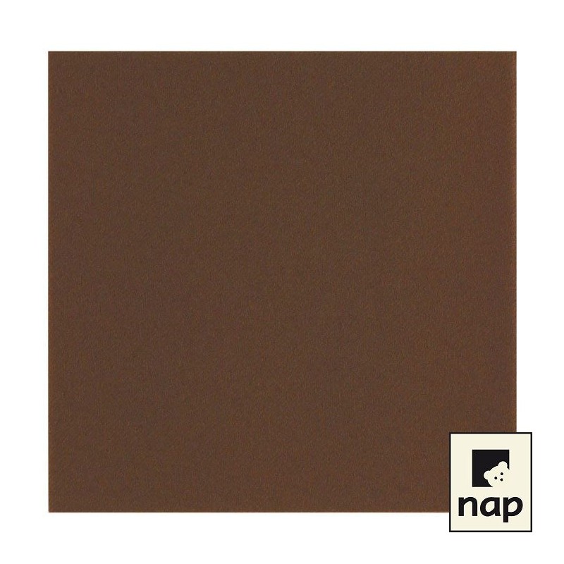 Serviette jetable celisoft 40x40cm chocolat