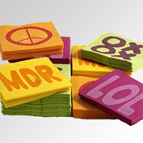 Serviette cocktail funny