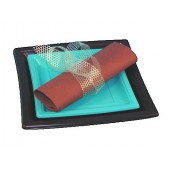 Sous assiettes carrées