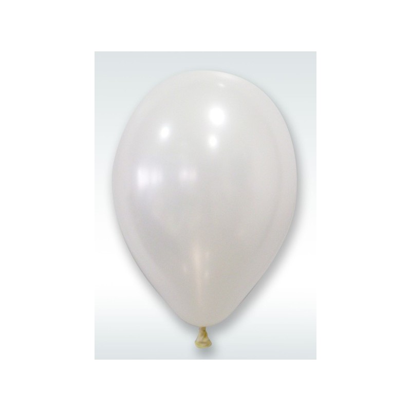 Ballons nacrés blanc Ballons nacrés blanc