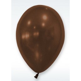 Ballons nacrés chocolat