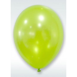 Ballons nacrés vert anis