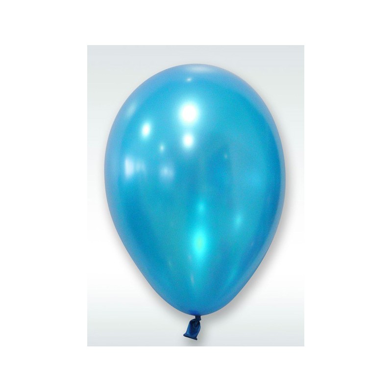 Ballons nacrés turquoise
