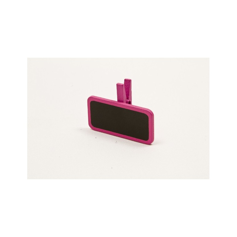 Marque place mini ardoise fuschia