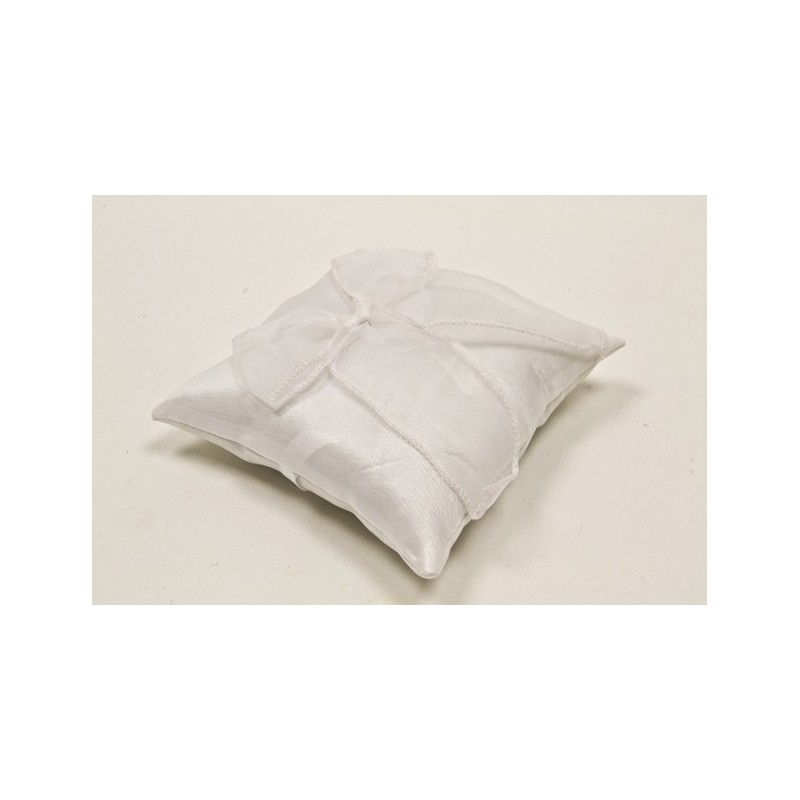 Coussin à alliance blanc