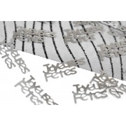 Confettis de table "Joyeuses fêtes" Argent