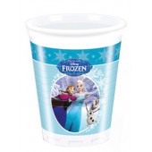 Gobelet plastique 20cl Reine des Neiges par 8