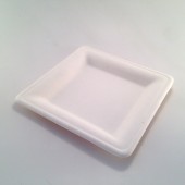 Assiette carrée Écologique 16cm par 12