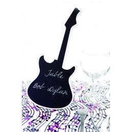 Centre de table guitare