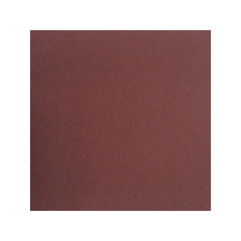 Serviette jetable double pointe 38cm par 40 chocolat