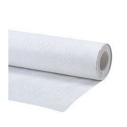 Nappe jetable blanche 25x1,20m
