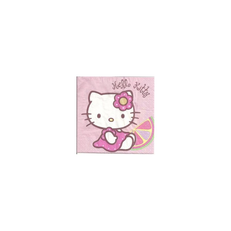 Serviette en papier Hello Kitty par 20