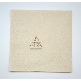 Lot de 20 Serviettes en papier écologique et compostables Joyeux