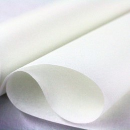 Nappe papier intissé blanc de 5x1,18m