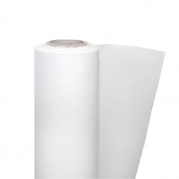 Nappe papier intissé blanc 10x1,20m