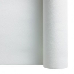 Chemin de table papier intissé blanc 0,30x24m 