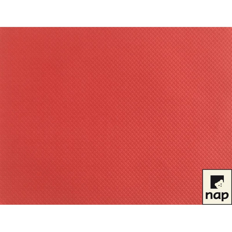 Set de table papier rouge par 10