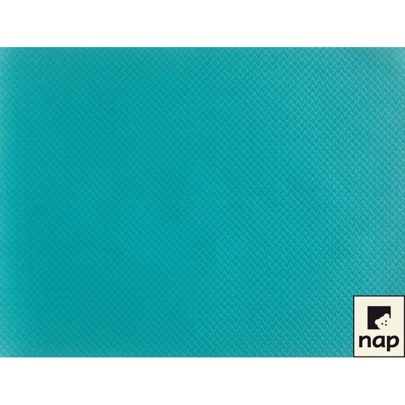 Set de table papier turquoise par 10