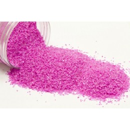 Sable de couleur fuschia par boite de 400g