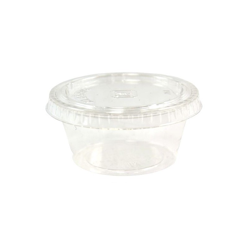 Verrine plastique Tulipe de 7cl par 25