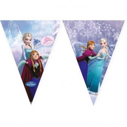 Assiette carton La Reine des Neiges par 8