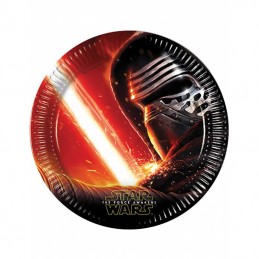 Assiette carton Star Wars 23cm par 8