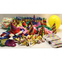 Kit Cotillons Multicolores 5 personnes