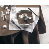 Nappe jetable ronde en Celisoft, papier de haute qualité.