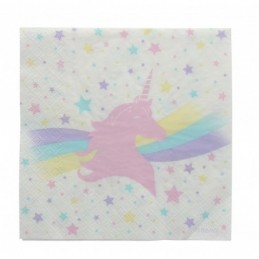 Serviette papier Licorne...