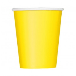 Gobelet carton 20cl Jaune...