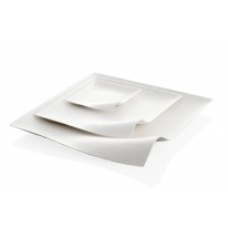 Assiette Ola carrée