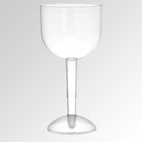 Verre à vin jetable