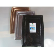 Plateaux de présenation rectangle avec poignées 253