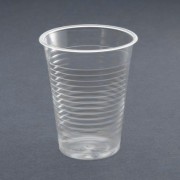 Gobelet plastique transparent 20cl par 100