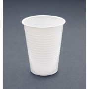 Gobelet plastique blanc de 20cl par 100